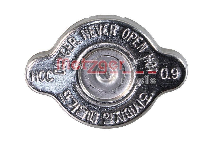 Bouchon, réservoir de liquide de refroidissement METZGER ref. 2141038